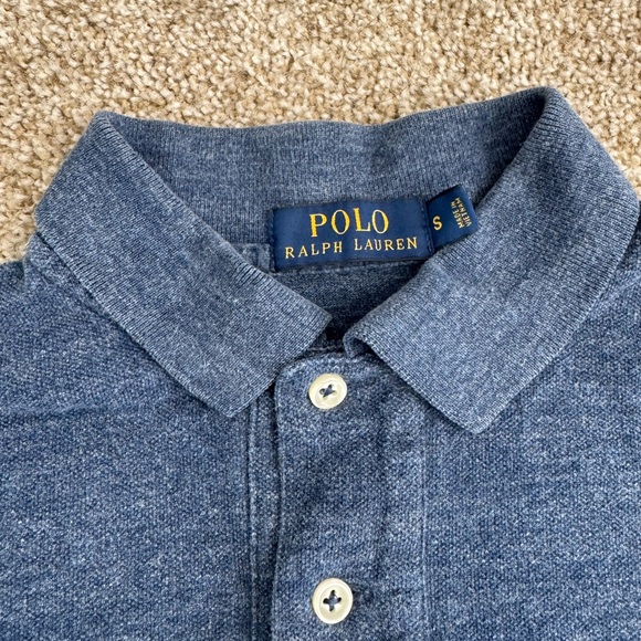Polo by Ralph Lauren Blue Classic Polo Shirt - Picture 3 of 3